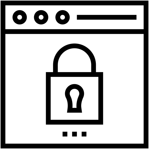 Web security free icon