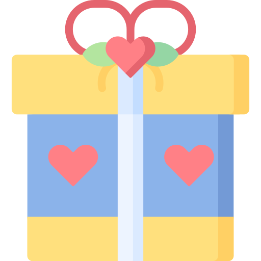 Wedding gift Special Flat icon