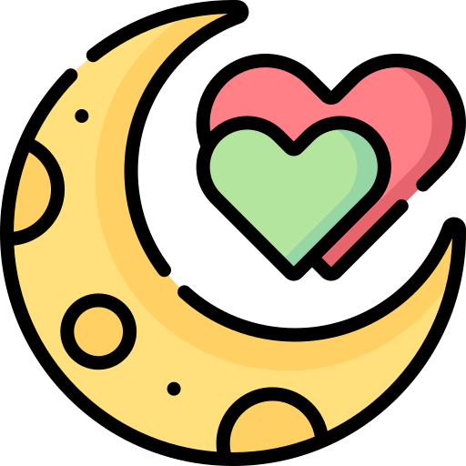 luna de miel icono gratis