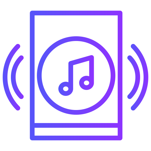 aplicación de música icono gratis