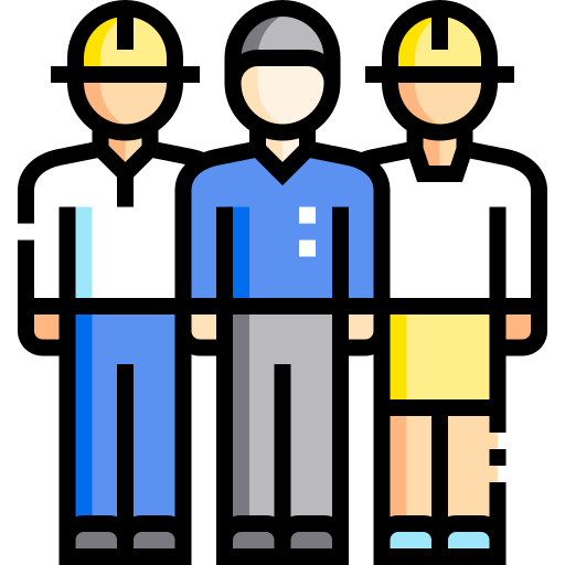 trabajadores icono gratis