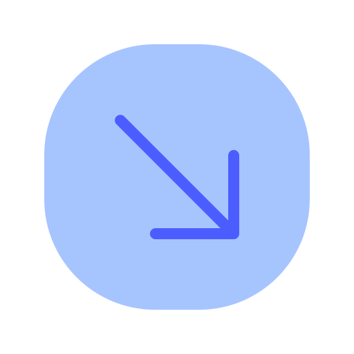 Down right Generic Flat icon