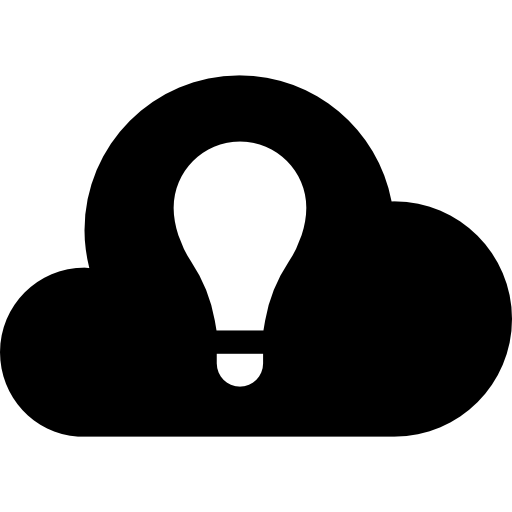 idea de la nube icono gratis