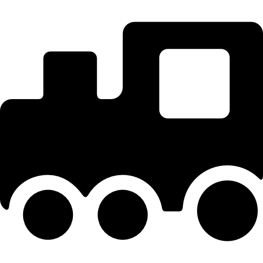 Toy train icon