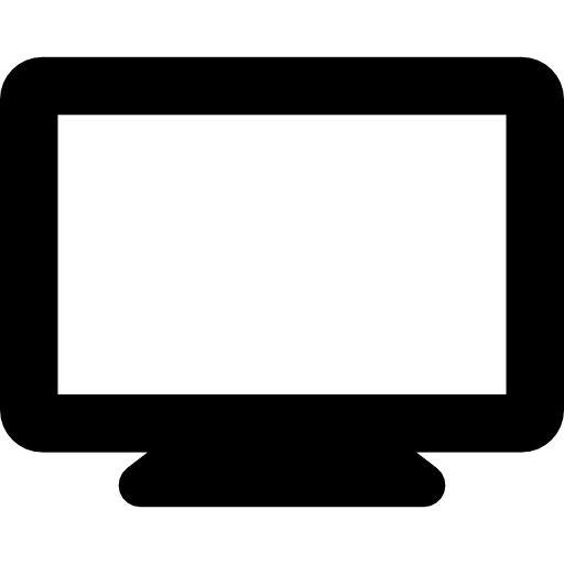 monitor led icono gratis