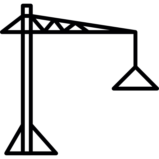 grúa de construcción icono gratis