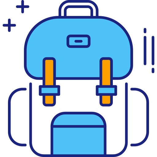 Backpack free icon