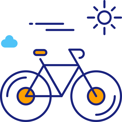 Bicycle free icon