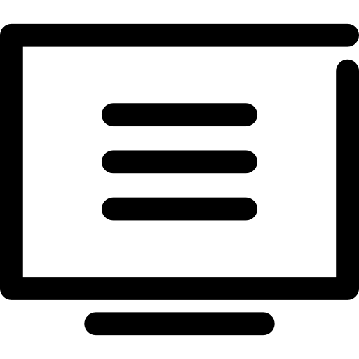 televisión icono gratis