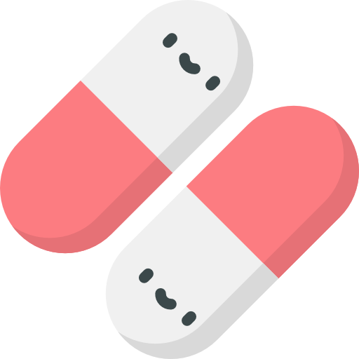 Pills Kawaii Flat icon