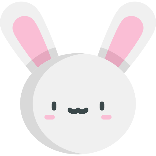 Bunny Kawaii Flat icon