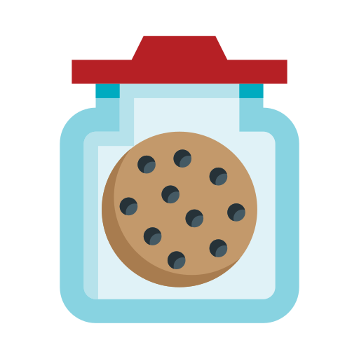 tarro de las galletas icono gratis