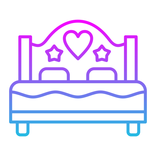 cama matrimonial icono gratis