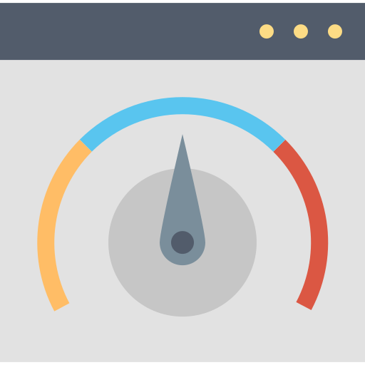 prueba de velocidad icono gratis