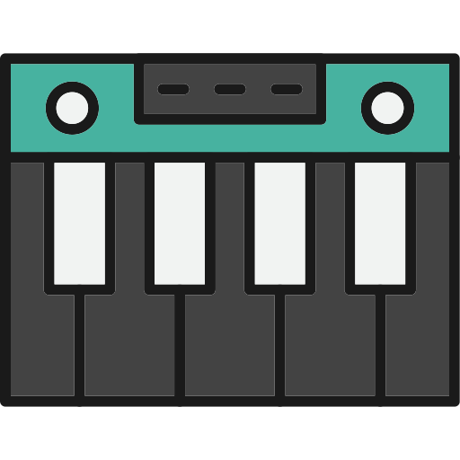 piano icono gratis