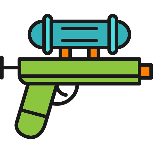 Water gun Generic Outline Color icon