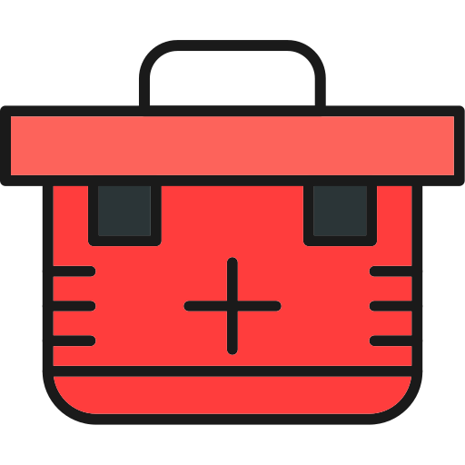 kit de primeros auxilios icono gratis