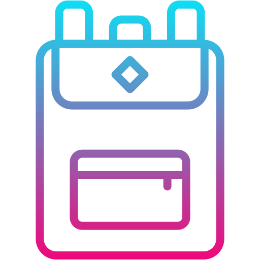 Backpack free icon