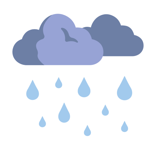 lluvia pesada icono gratis