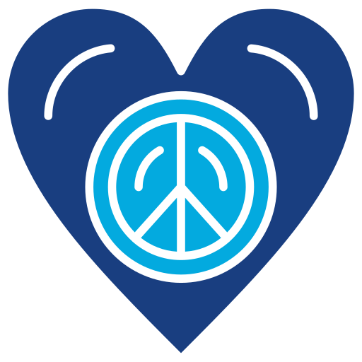 Pacifism Generic Blue icon