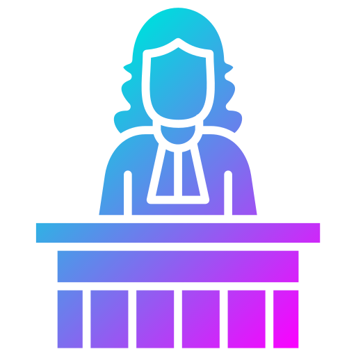 Magistrate Generic Flat Gradient icon