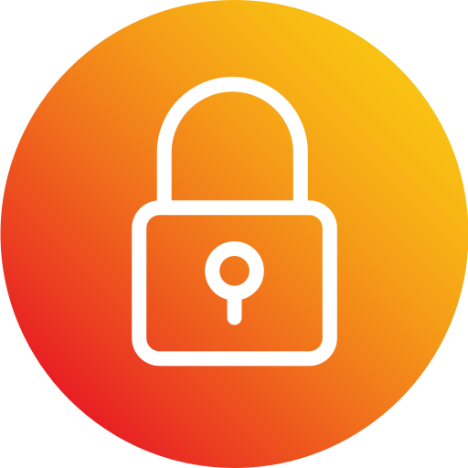 Padlock Generic Flat Gradient icon