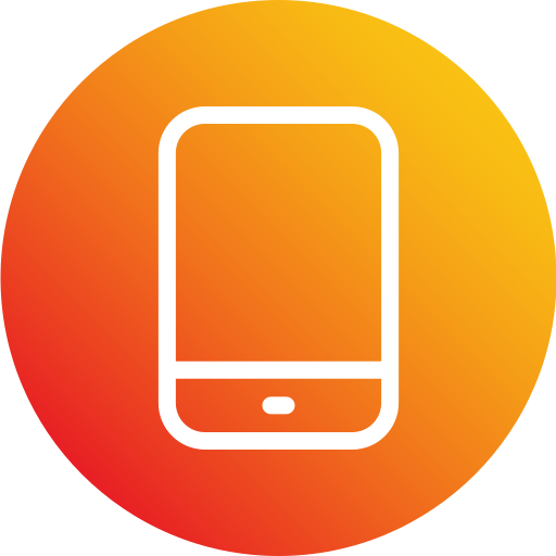 Tablet Generic Flat Gradient icon