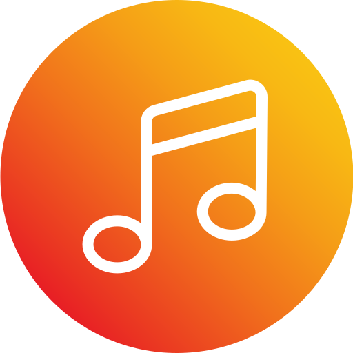 Music note Generic Flat Gradient icon