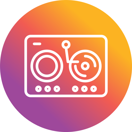 Диджейская музыка бесплатно иконка Диджейская музыка бесплатно иконка