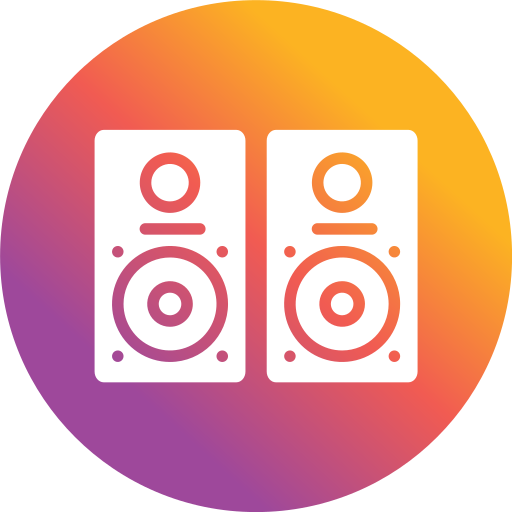 altavoz icono gratis