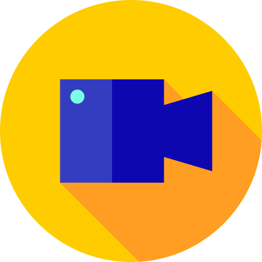 camara de video icono gratis