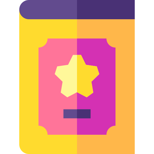 Party card Basic Straight Flat icon