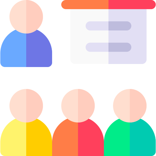 group presentation icon