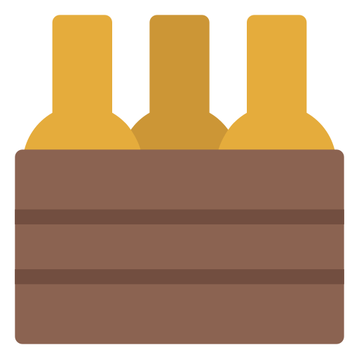 botella de vino icono gratis