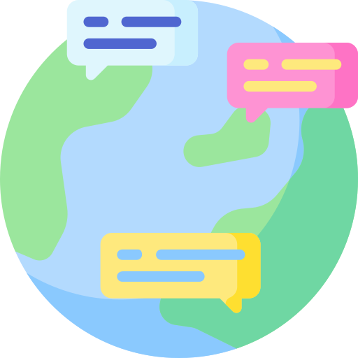 en todo el mundo icono gratis