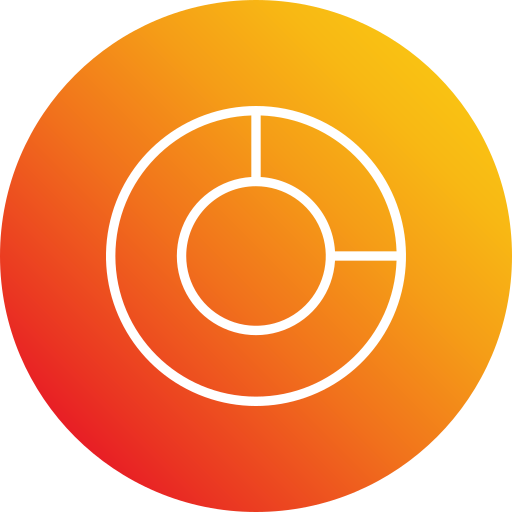 gráfico circular icono gratis