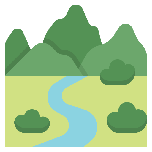 River Generic Flat icon
