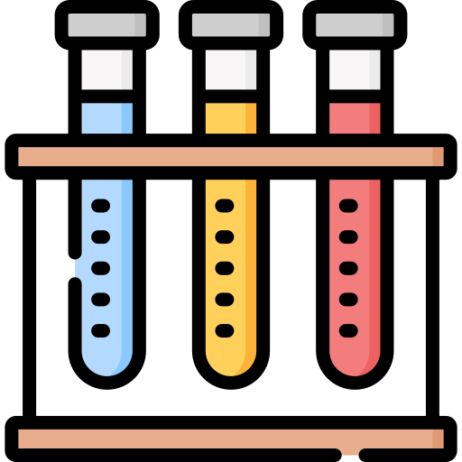 Test tubes Special Lineal color icon