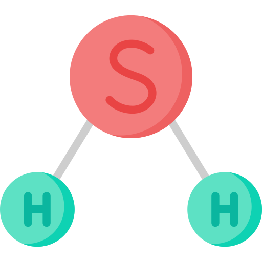 sulfuro de hidrógeno icono gratis