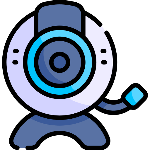 cámara web icono gratis