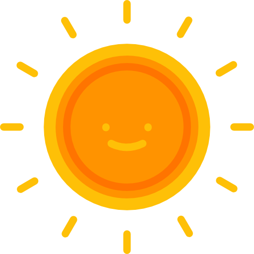 Sun free icon