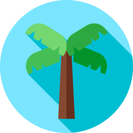 palmera icono gratis