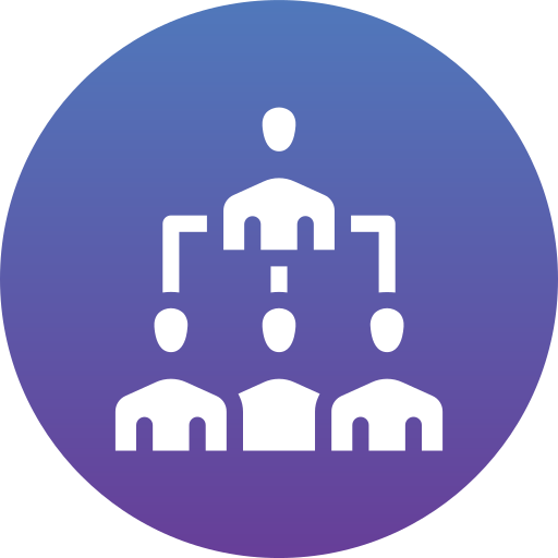 Organization structure - free icon