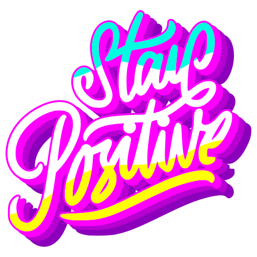 mantente positivo gratis sticker