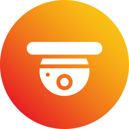 cámara de seguridad icono gratis