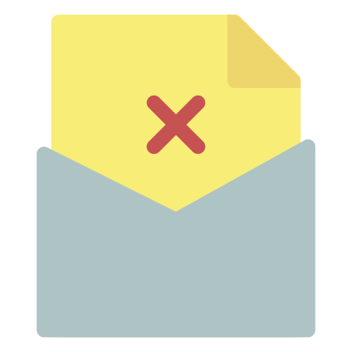 거부됨 무료 아이콘