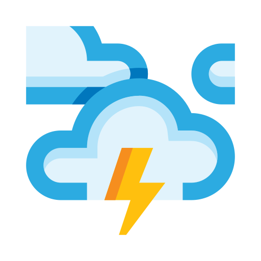 Thunderstorm free icon Thunderstorm free icon