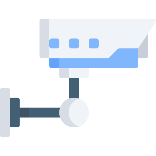 vidéosurveillance Icône gratuit