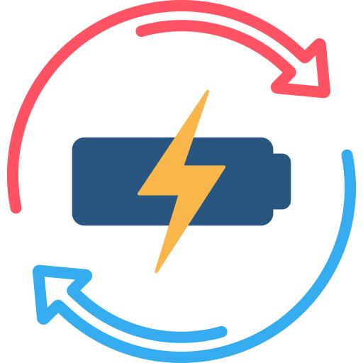 Battery status - Free electronics icons