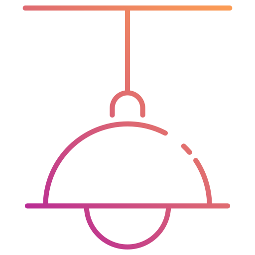 lámpara de techo icono gratis
